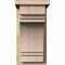 Ekena Millwork Pescadero Rough Sawn Corbel w/Backplate, Douglas Fir, 8"W x 12"D x 16"H COR08X12X16PEC01RDF - alternate 3